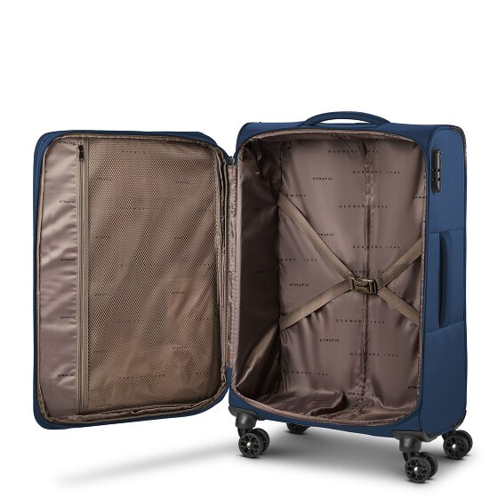 Stratic taska 4 wielen Trolley M 65 cm met uitbreidingsplooi