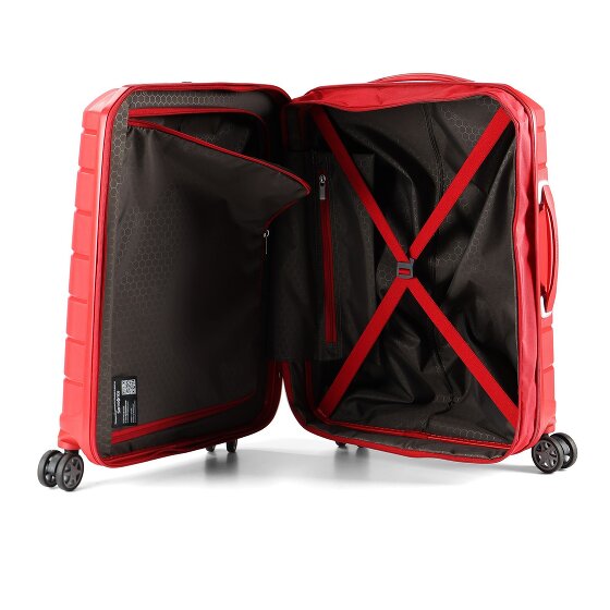 Samsonite Flux 4 wielen Cabinewagen 55 cm met uitbreidingsplooi