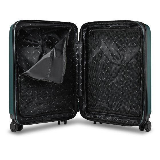 Redolz Essentials 14 kofferset 2 stuks cabine trolley met stretch vouw & beautycase