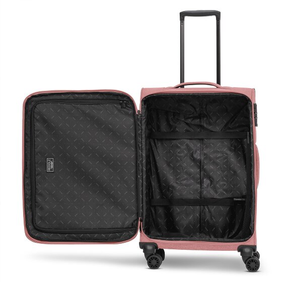 Redolz Essentials 12 THREE SET 4 wielen Kofferset 3-delig met uitbreidingsplooi