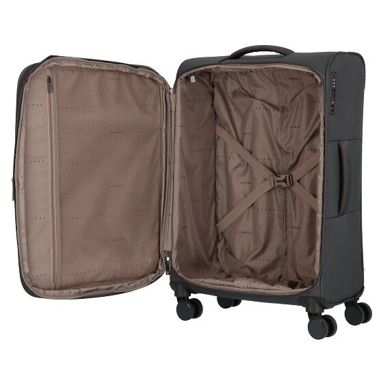 Stratic Fresh 4 wielen Trolley M 65 cm met uitbreidingsplooi