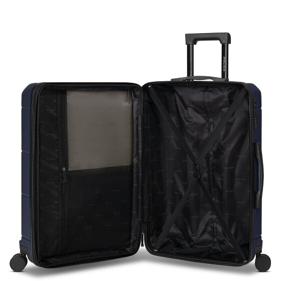 Police London 4 wielen Trolley 74 cm met uitbreidingsplooi