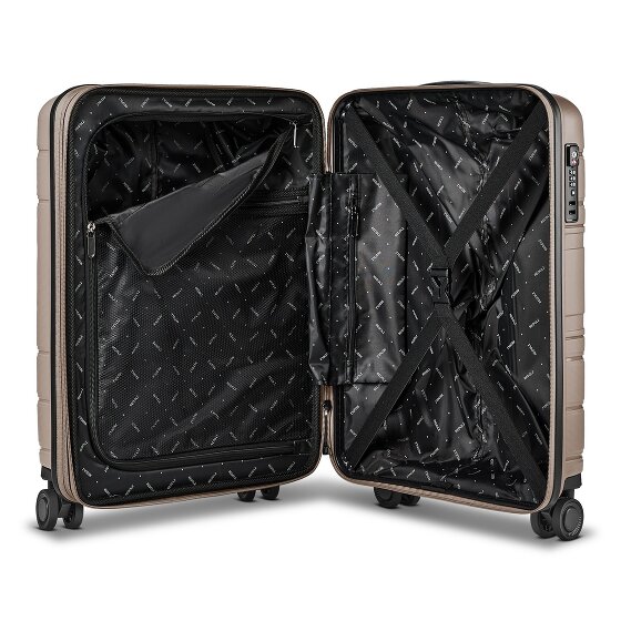 Redolz Essentials 11 4 wielen Cabinewagen 55 cm met uitbreidingsplooi