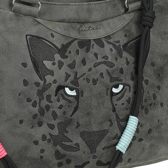 Fritzi aus Preußen Joly Limited Panther Shopper Tas 41 cm