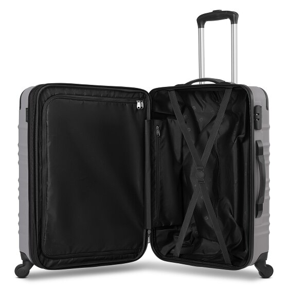 Wenger Amplar Evo 4 wielen Trolley M 65 cm met uitbreidingsplooi