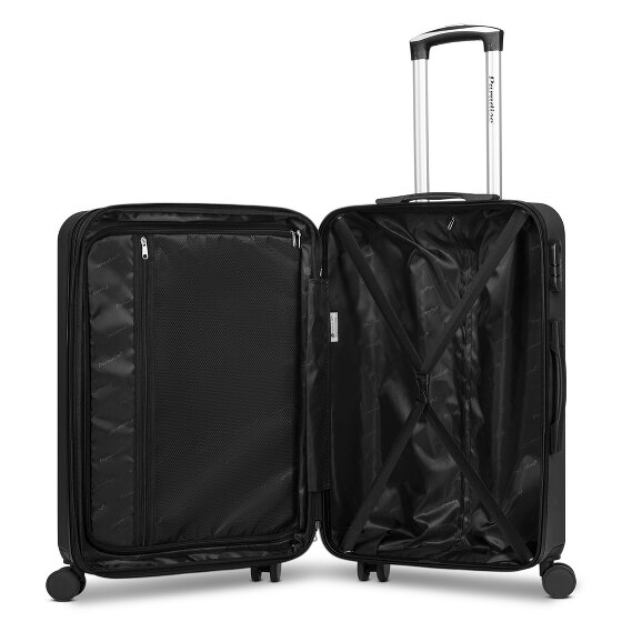 Check.In Paradise 2.0 4 wielen Trolley M 68 cm met uitbreidingsplooi