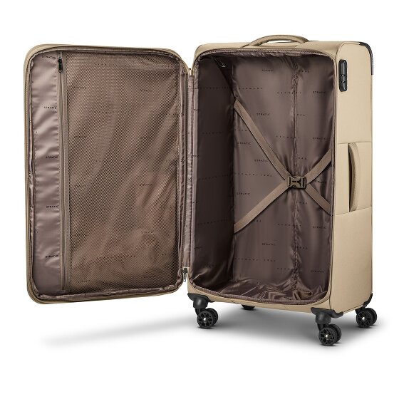 Stratic taska 4 wielen Trolley L 76 cm met uitbreidingsplooi