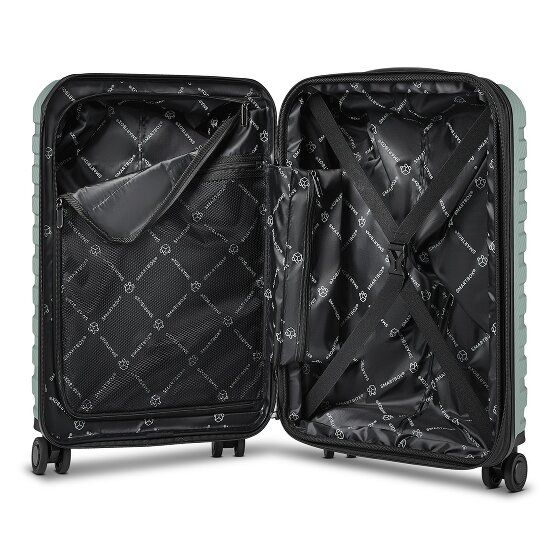 Smartbox Edition 01 4 wielen Cabinewagen 55 cm met uitbreidingsplooi