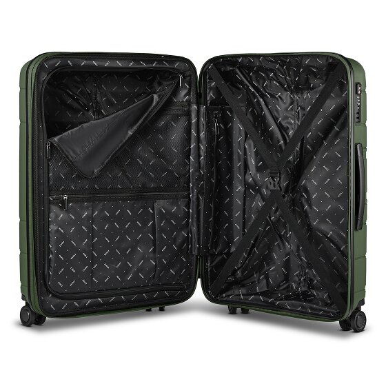 Redolz Essentials 11 4 wielen Trolley 66 cm met uitbreidingsplooi