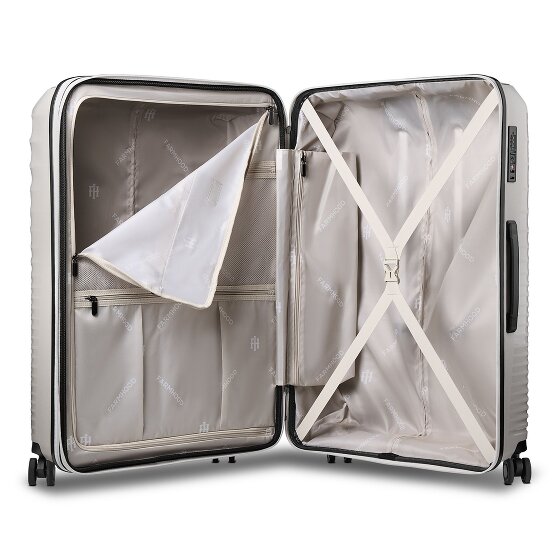 Farmhood Straw Edition 4 wielen Trolley 77 cm met uitbreidingsplooi