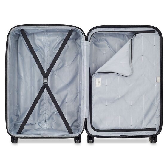 Delsey Paris Meteor 4 wielen Trolley L 78 cm met uitbreidingsplooi