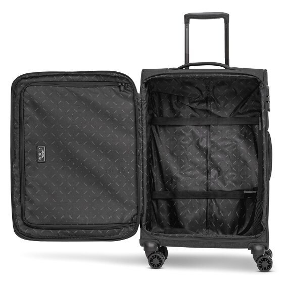 Redolz Essentials 12 MEDIUM Trolley met 4 wielen, 67 cm, met uitbreidingsplooi