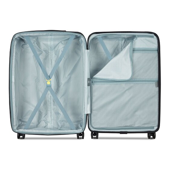 Delsey Paris Meteor 4 wielen Trolley L 78 cm met uitbreidingsplooi