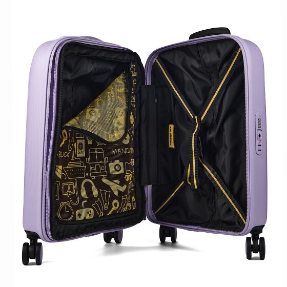 Mandarina Duck Logoduck + 4 wielen Cabinewagen S 55 cm