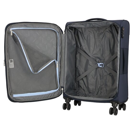 American Tourister Avantour 4 wielen Kofferset 3-delig met uitbreidingsplooi