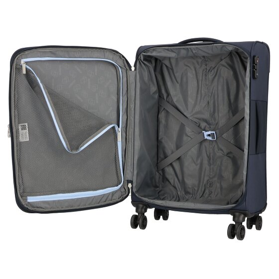 American Tourister Avantour 4 wielen Kofferset 3-delig met uitbreidingsplooi