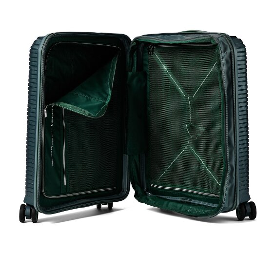 Polestream Paris 4 wielen Cabinewagen 55 cm met uitbreidingsplooi