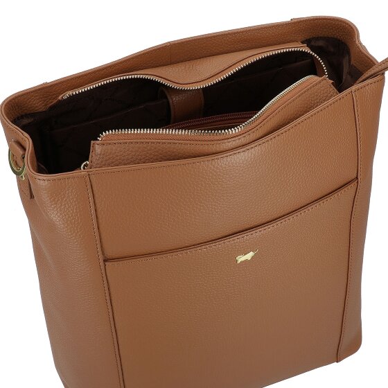 Braun Büffel Hanna Schoudertas Leer 34 cm Laptop compartiment