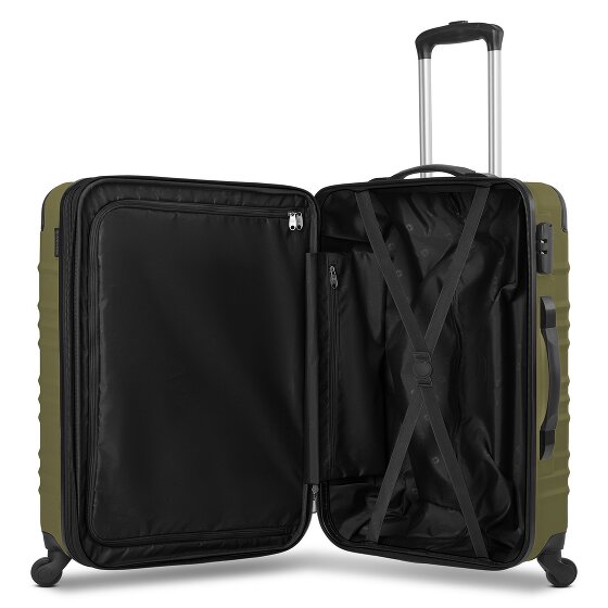 Wenger Amplar Evo 4 wielen Trolley M 65 cm met uitbreidingsplooi