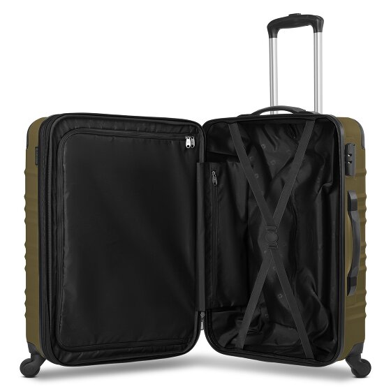 Wenger Amplar Evo 4 wielen Trolley M 65 cm met uitbreidingsplooi