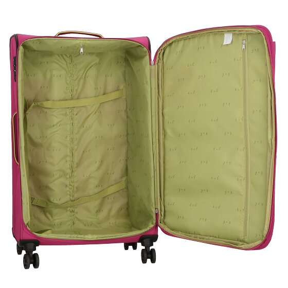 d&n Travel Line 6704 4-wielige trolley 75 cm