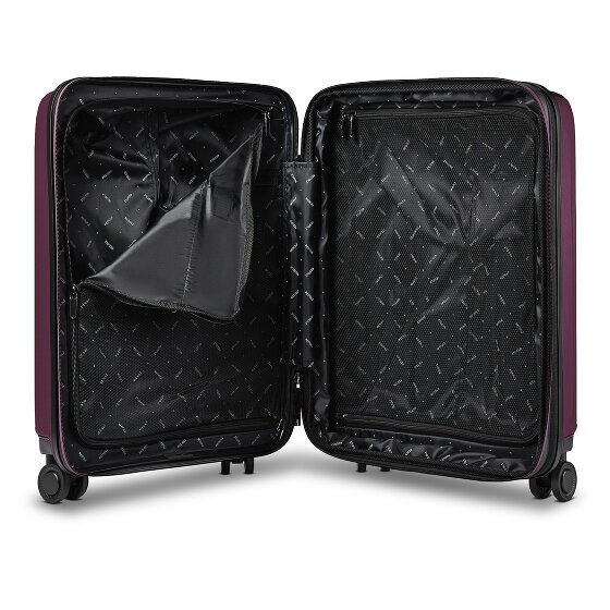 Redolz Essentials 14 kofferset 2 stuks cabine trolley met stretch vouw & beautycase