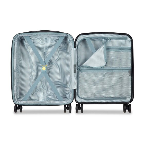 Delsey Paris Meteor 4 wielen Cabinewagen 55 cm met uitbreidingsplooi