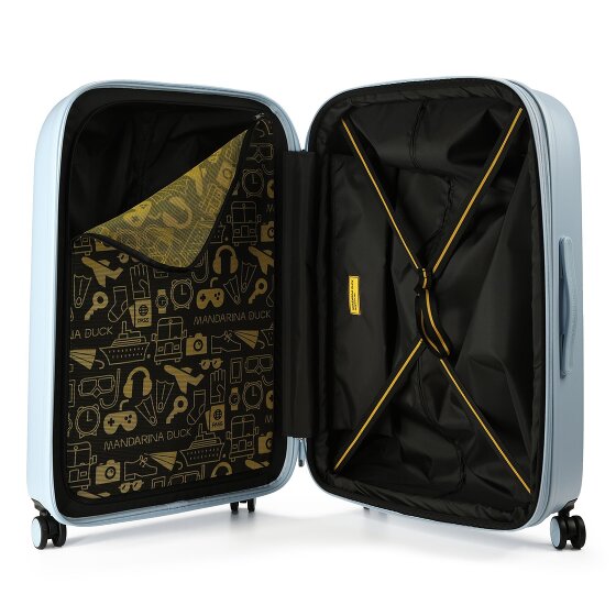 Mandarina Duck Logoduck + 4 wielen Trolley L 75 cm Mandarina Duck Logoduck + 4 wielen Trolley L 75 cm