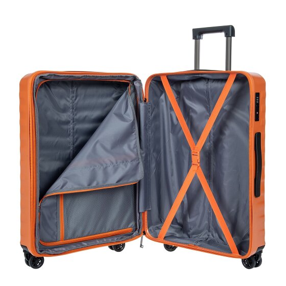 Bric's Nausicaa 4 wielen Trolley L 78 cm met uitbreidingsplooi