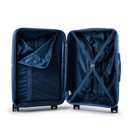 Benzi 5899 4 wielen Trolley M 57 cm met uitbreidingsplooi