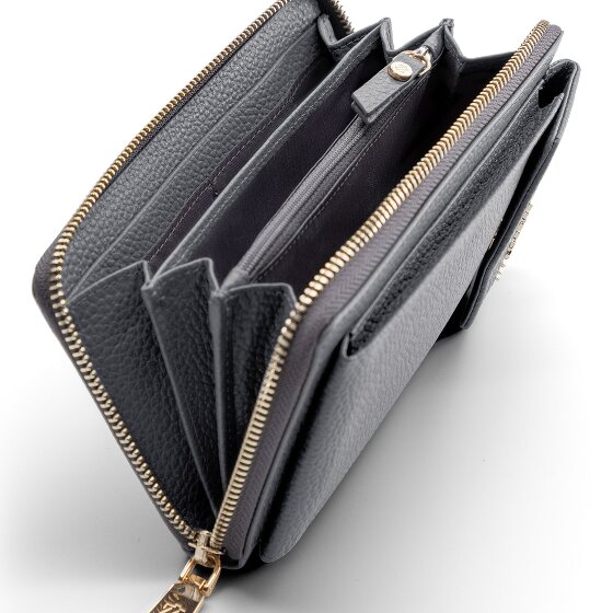 Lazarotti Bologna Leren Zip-Around Portemonnee Mobiel Telefoonhoesje Leer 19 cm