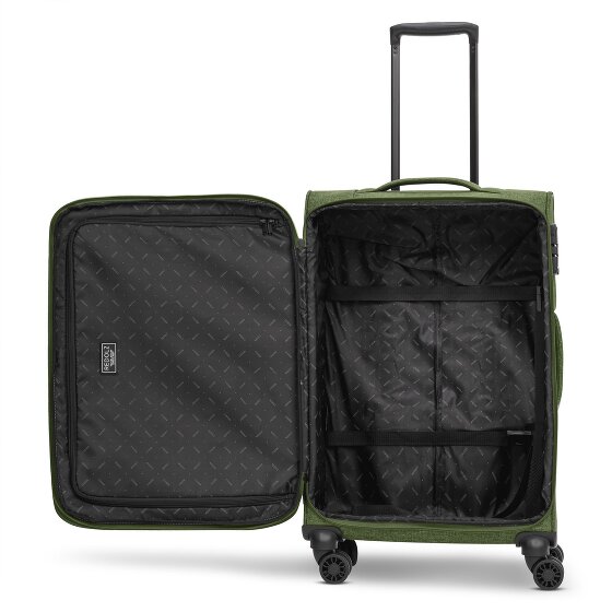 Redolz Essentials 12 THREE SET 4 wielen Kofferset 3-delig met uitbreidingsplooi