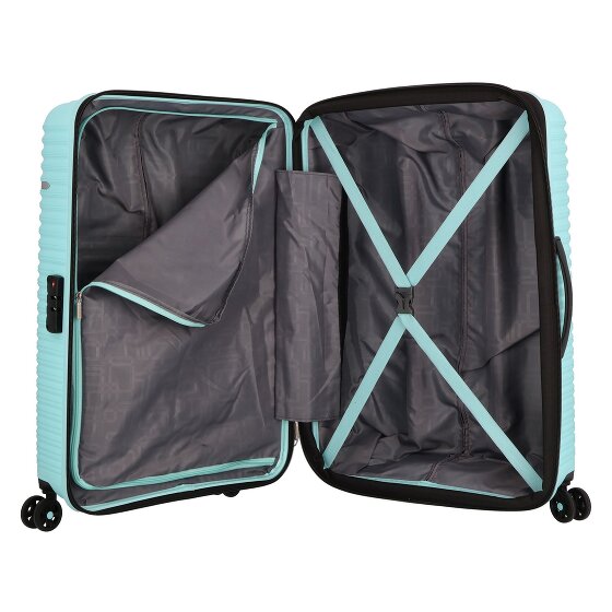 American Tourister Liftoff 4 wielen Kofferset 3-delig met uitbreidingsplooi