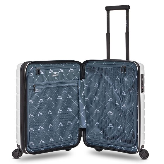 Bergpfeil Travel 4-wiel cabine trolley S 55 cm met uitbreidingsplooi