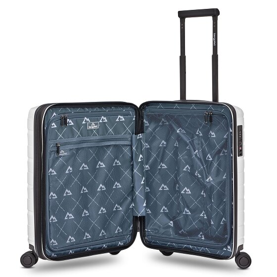 Bergpfeil Travel 4-wiel cabine trolley S 55 cm met uitbreidingsplooi