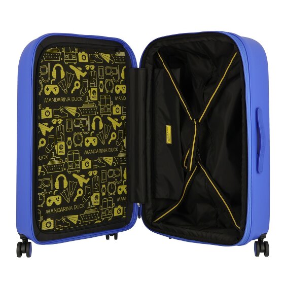 Mandarina Duck Logoduck + 4 wielen Trolley L 75 cm