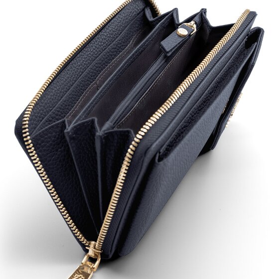 Lazarotti Bologna Leren Zip-Around Portemonnee Mobiel Telefoonhoesje Leer 19 cm
