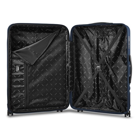 Redolz Pro ABS 4 wielen Trolley 74 cm met uitbreidingsplooi