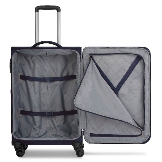 Worldpack Chicago 4 wielen Trolley M 67 cm met uitbreidingsplooi
