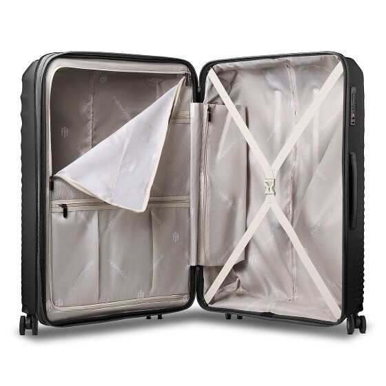 Farmhood Straw Edition 4 wielen Trolley 77 cm met uitbreidingsplooi