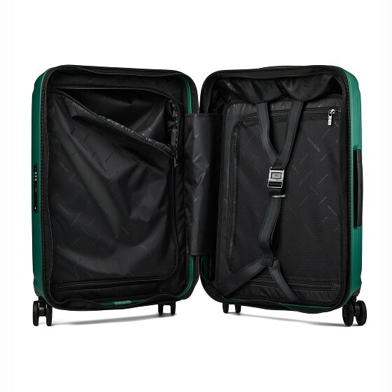 Samsonite Nuon 4 wielen Cabinewagen 55 cm met uitbreidingsplooi