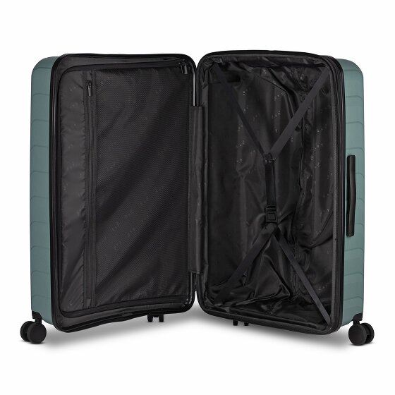 d&n Toronto 4 wielen Trolley L 75 cm met uitbreidingsplooi