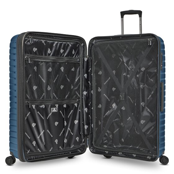 Pactastic Collection 04 THE LARGE + 4 wielen Trolley L 75 cm met uitbreidingsplooi