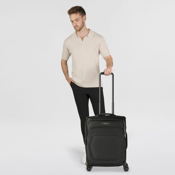 Samsonite Spark Sng Eco 4 wielen Cabinewagen 55 cm met uitbreidingsplooi