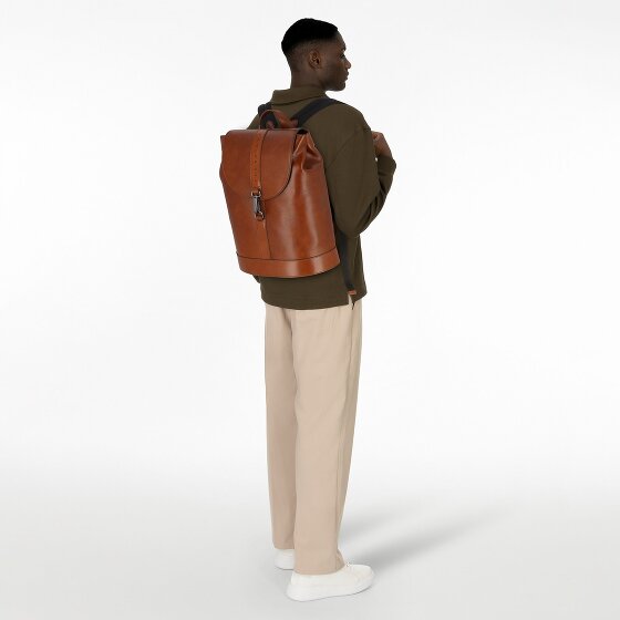 The Bridge Giacomo Dagrugzak Leer 40 cm Laptop compartiment