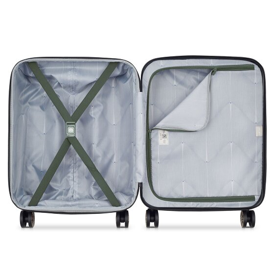 Delsey Paris Meteor 4 wielen Cabinewagen 55 cm met uitbreidingsplooi