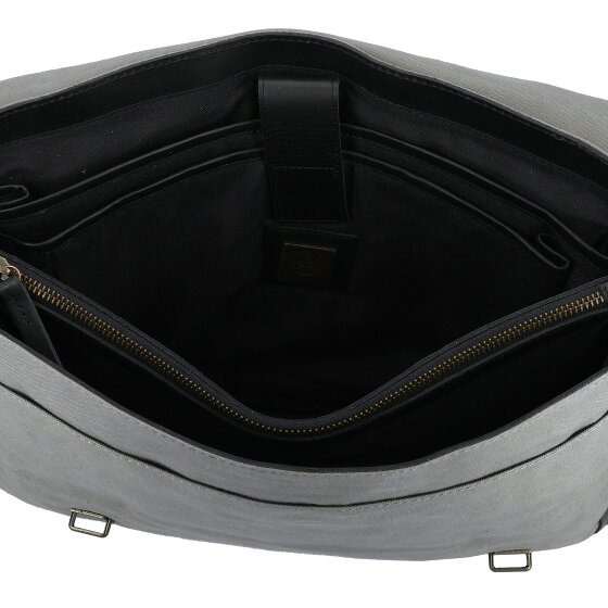 Harbour 2nd City Canvas Yale Aktetas Messenger 37 cm Laptop compartiment