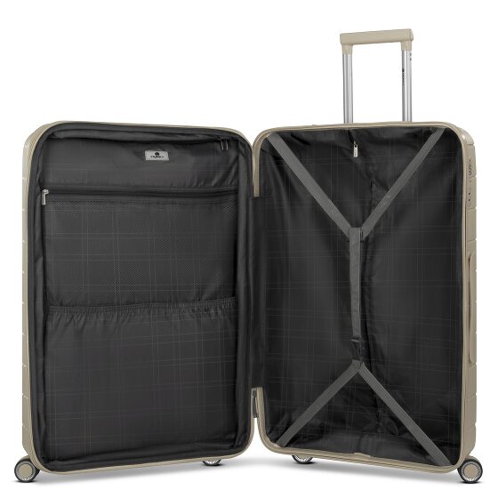 Franky London 4 wielen Trolley L 74 cm met uitbreidingsplooi