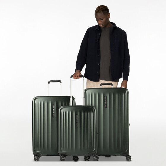 Samsonite Fyrm 4 wielen Kofferset 3-delig met uitbreidingsplooi