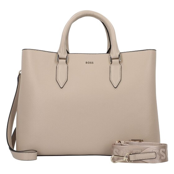 Boss Alyce Shopper Tas Leer 35 cm Laptop compartiment